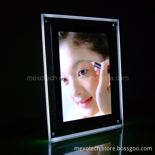 A4 Crystal Desktop Photo Frame with LED Lighting (CST-B-A4P)